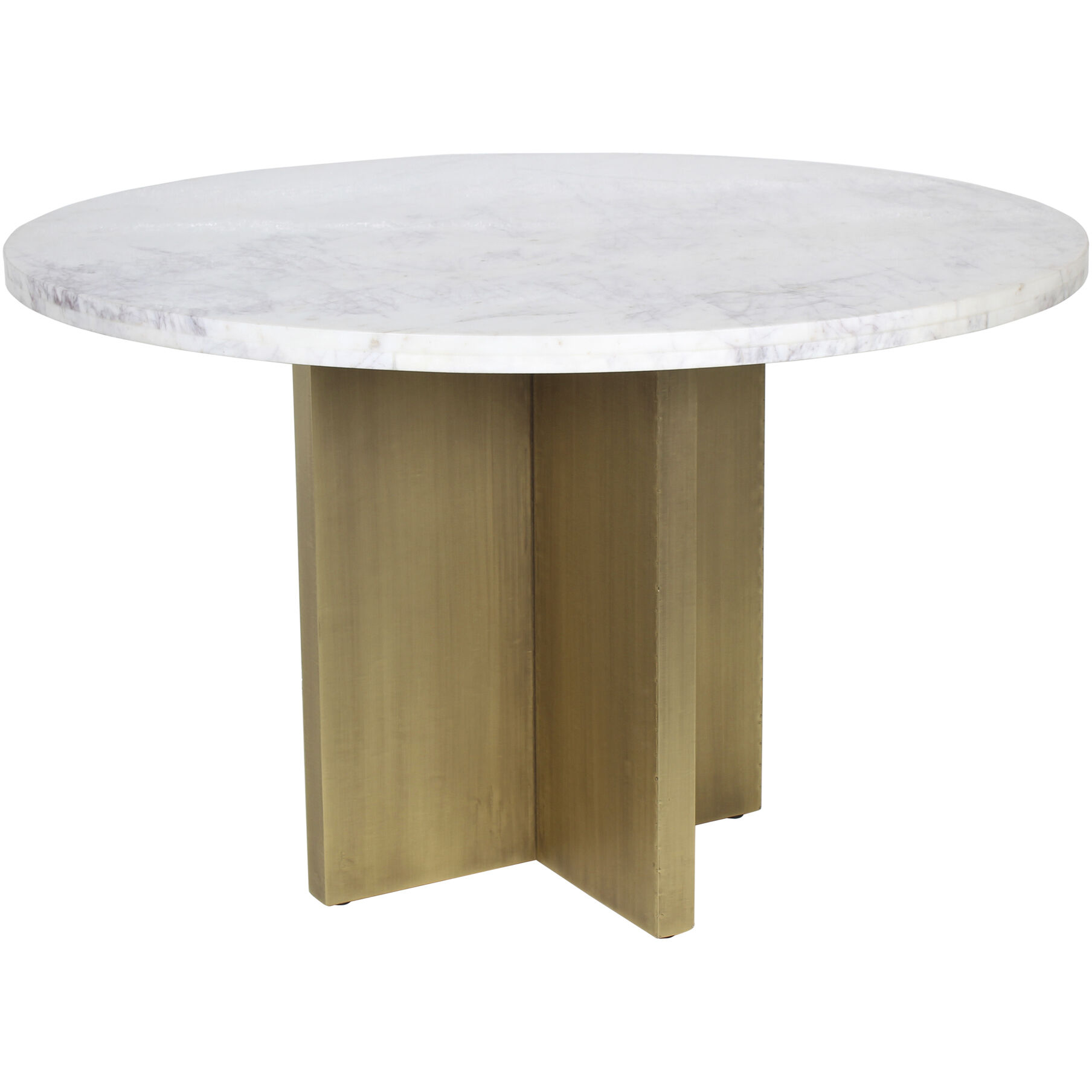 Graze 48 X 48 inch White Dining Table