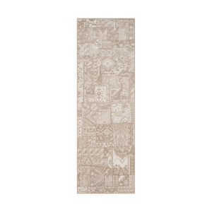 Contempo 154 X 108 inch Ivory/Cream/Dark Brown/Khaki Rugs, Rectangle