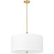 Linden Pendant Ceiling Light in Modern Gold
