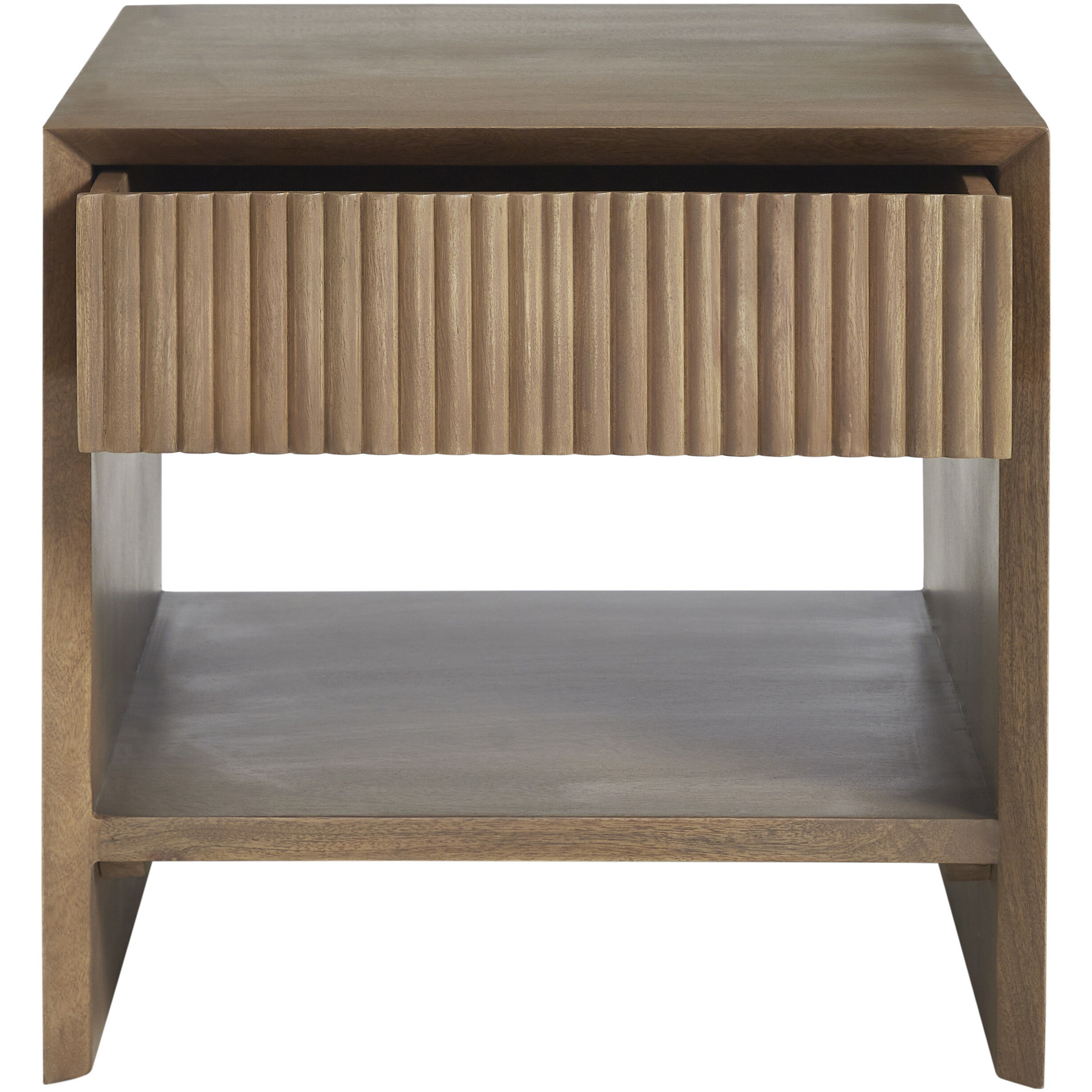 Jaime 22 X 22 inch Light Brown Side Table