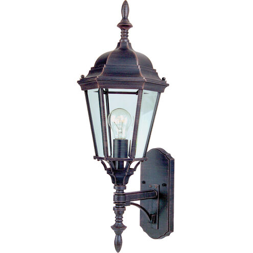 Westlake LED E26 LED 24 inch Rust Patina Outdoor Wall Mount