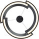Battlestar 1 Light 28.25 inch Black Pendant Ceiling Light