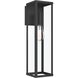 Ryle 1 Light 20 inch Matte Black Outdoor Wall Lantern