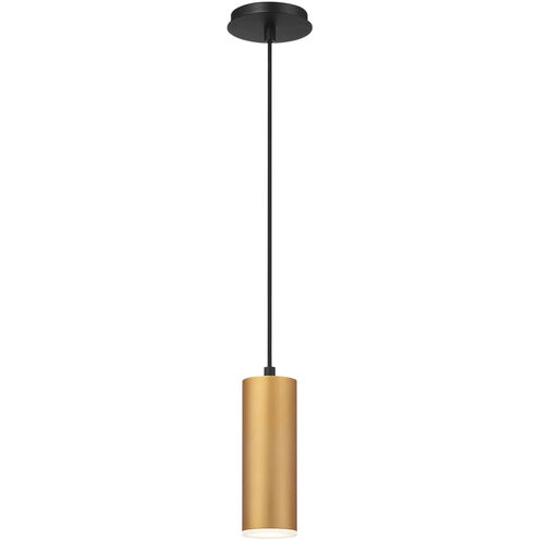 Neptune LED 3 inch Gold Mini Pendant Ceiling Light