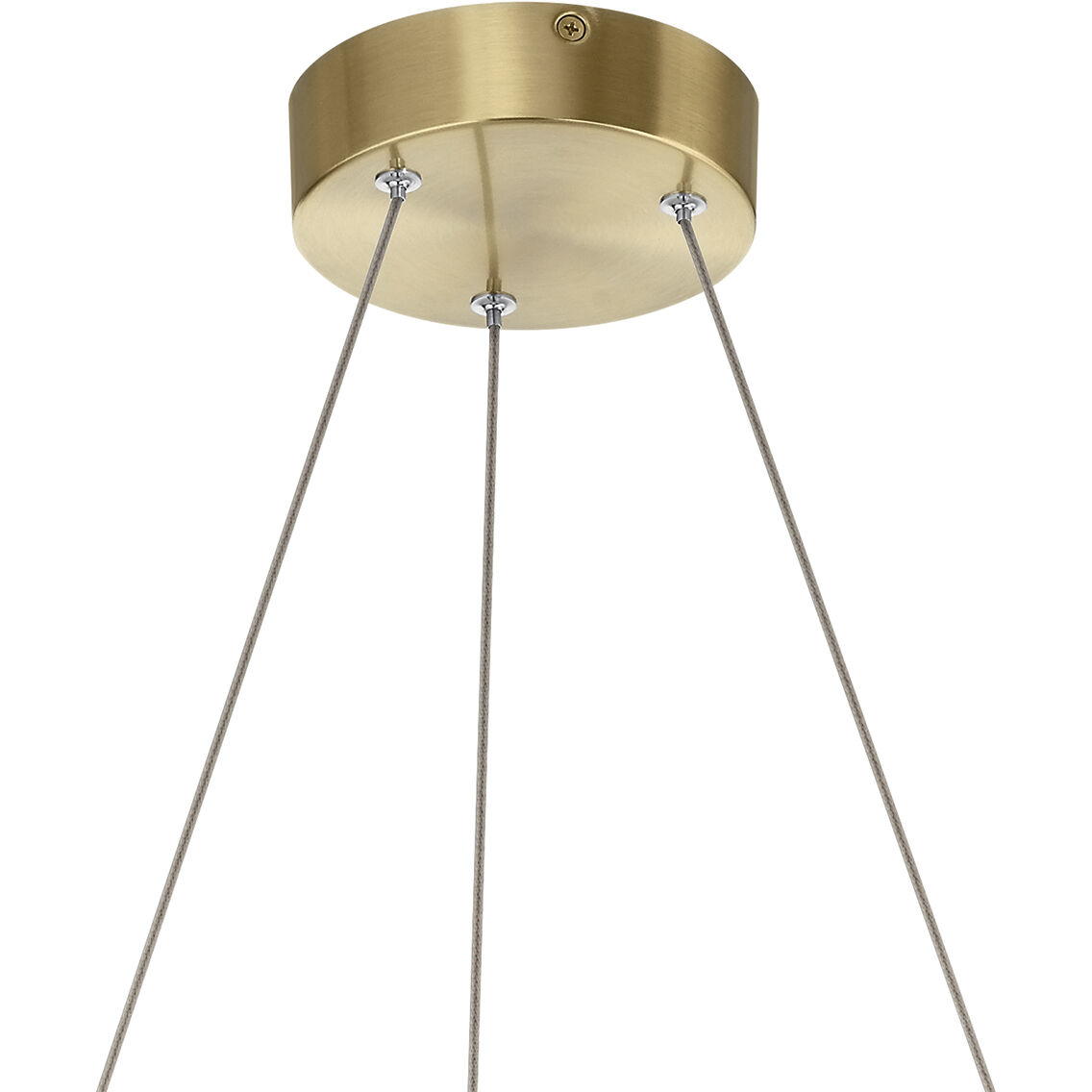 Arabella LED 26.5 inch Champagne Gold Chandelier Ceiling Light