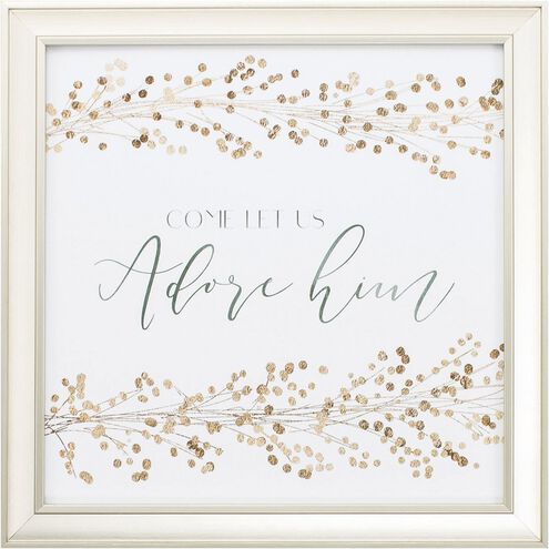 Christmas Collection Green Framed Art