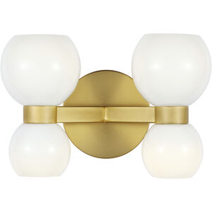 kate spade new york Londyn 4 Light 12.13 inch Burnished Brass Double Sconce Wall Light