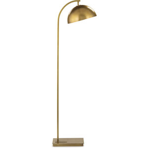 Otto 55.25 inch 60.00 watt Natural Brass Floor Lamp Portable Light