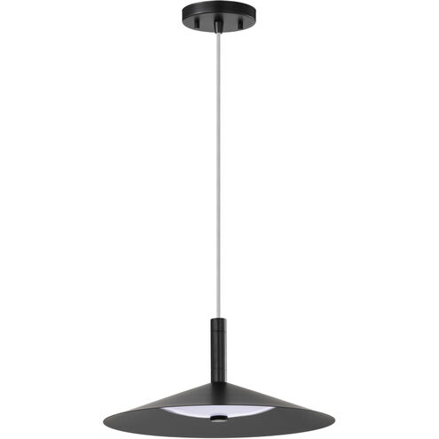 Corrine LED 14 inch Matte Black Pendant Ceiling Light
