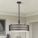 Vistaview 4 Light 21 inch English Bronze Pendant Chandelier Ceiling Light