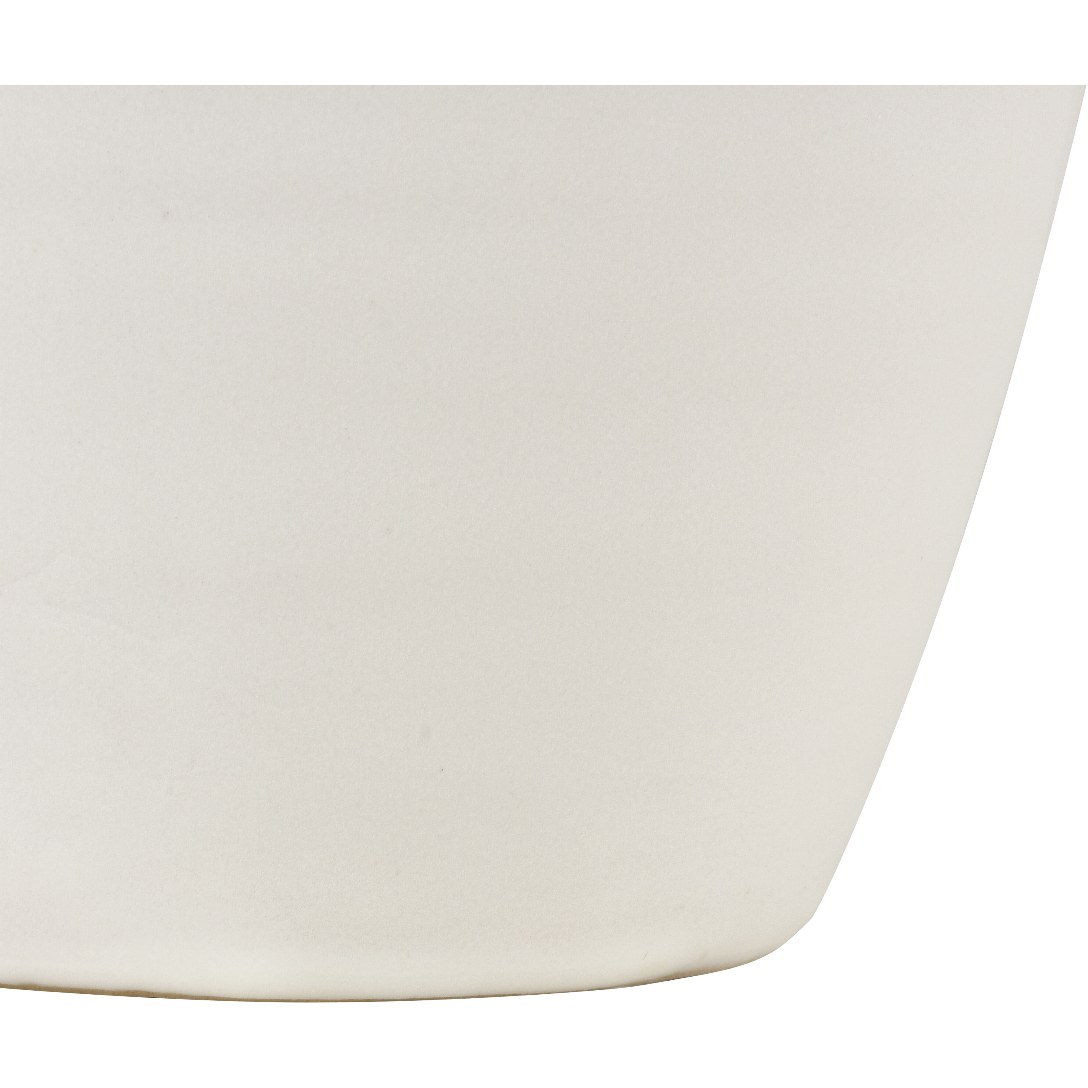 Faye 12 X 8 inch Vase in White