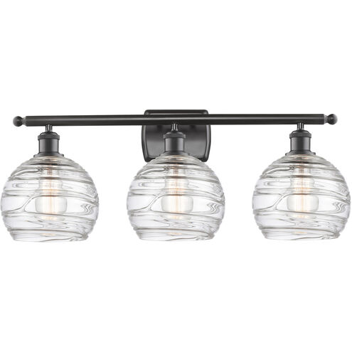Ballston Deco Swirl LED 26 inch Oil Rubbed Bronze Bath Vanity Light Wall Light, Ballston