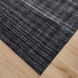 Pari 90 X 63 inch Dark Grey Rug in 5 x 7