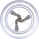 Landra 3 Light 22 inch Brushed Nickel Chandelier Ceiling Light