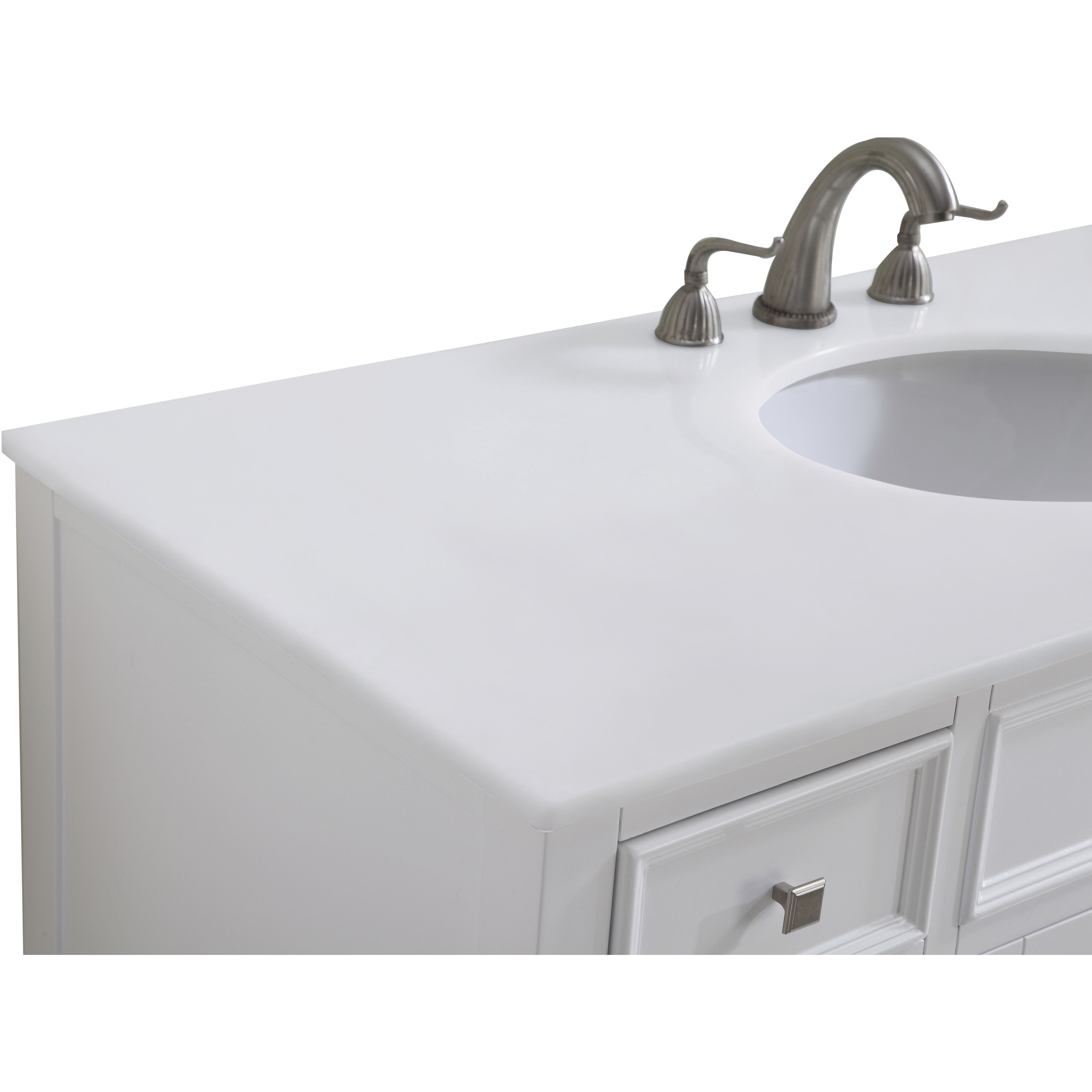 Cape Cod 48 X 21 X 35 inch Antique White Vanity Sink Set