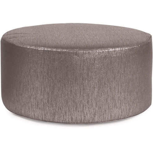 Universal 18 inch Glam Zinc Round Ottoman with Slipcover