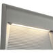 Casa LED 8.5 inch Gray Exterior Wall/Step Light