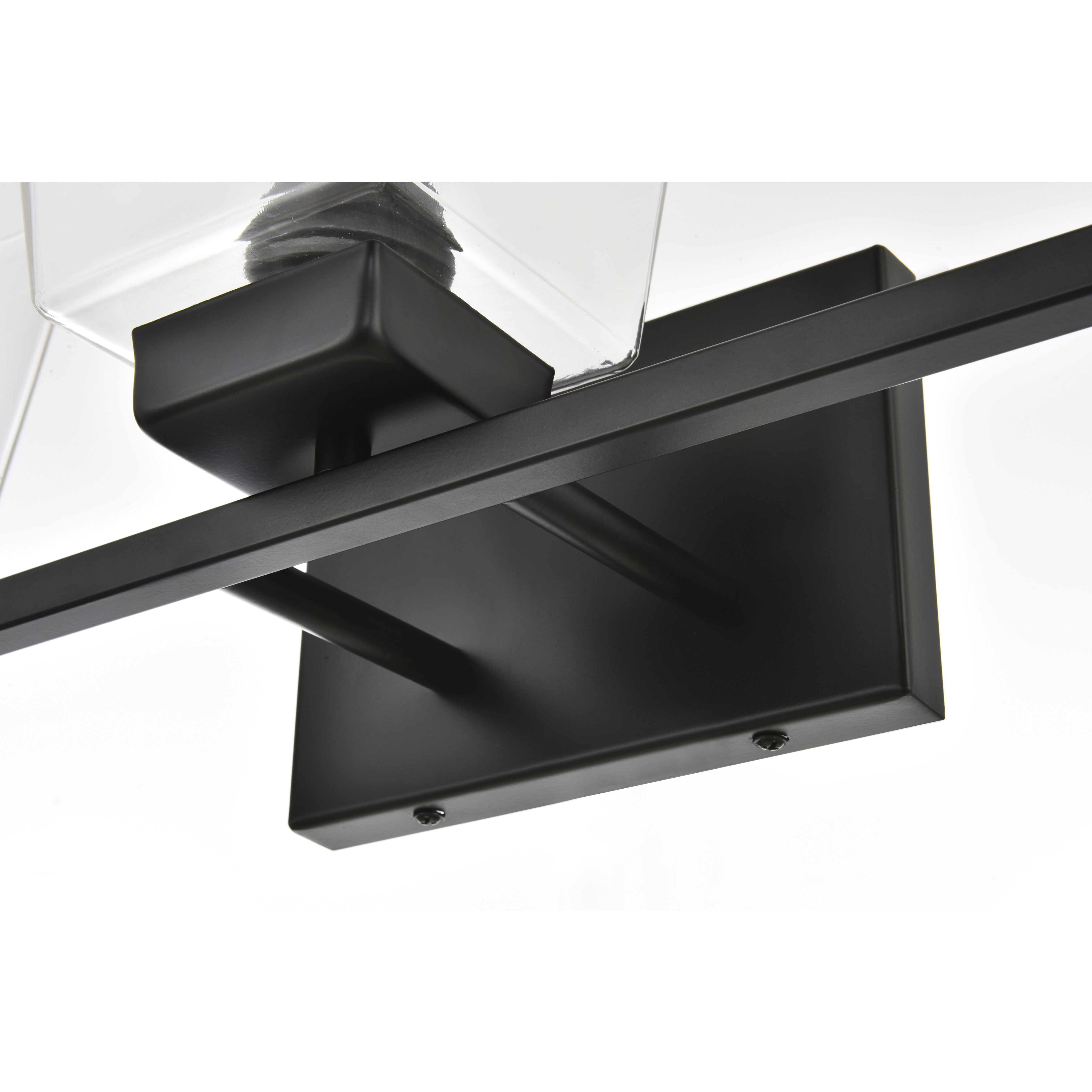 Merrick 3 Light 23 inch Black Bath Sconce Wall Light