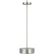 Kelly Wearstler Sene 12.25 inch 1.5 watt Museum Nickel Rechargeable Table Lamp Portable Light