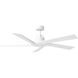 Aspen 56 inch Matte White Ceiling Fan