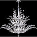 Florale 18 Light 38 inch Silver Chandelier Ceiling Light