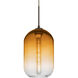 Omega 12 LED Bronze Cord Pendant Ceiling Light