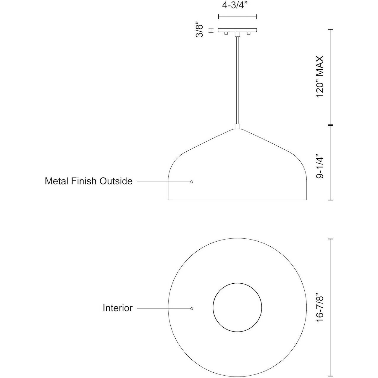 Helena Pendant Ceiling Light in White and Silver