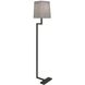 Doughnut 48.75 inch 100.00 watt Deep Patina Bronze Floor Lamp Portable Light in Smoke Gray