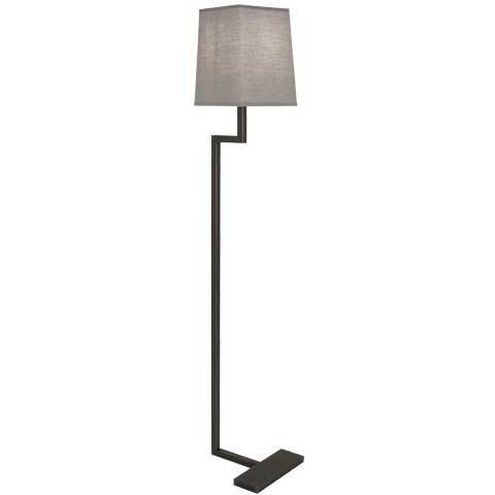 Doughnut 48.75 inch 100.00 watt Deep Patina Bronze Floor Lamp Portable Light in Smoke Gray