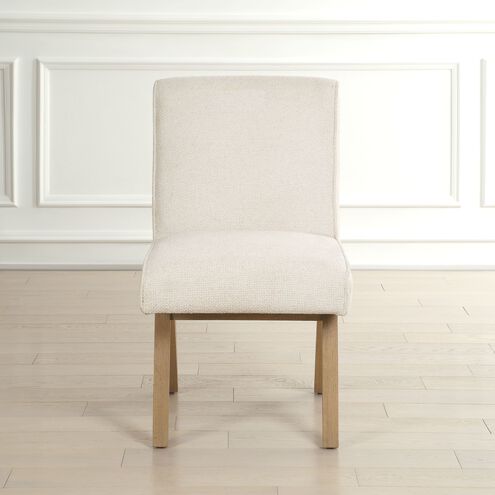Blakely Snow an Oak Armless Dining Chair