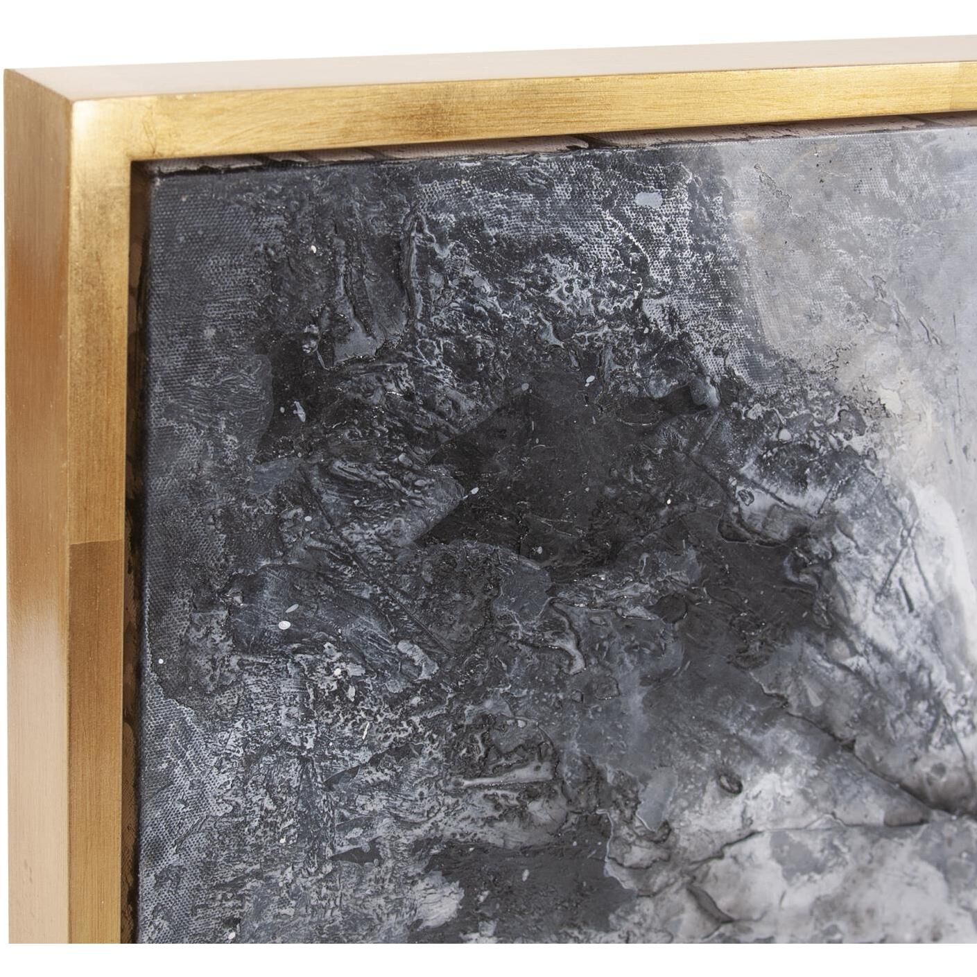 Golden Clouds 40 X 40 inch Hand Painted Canvas