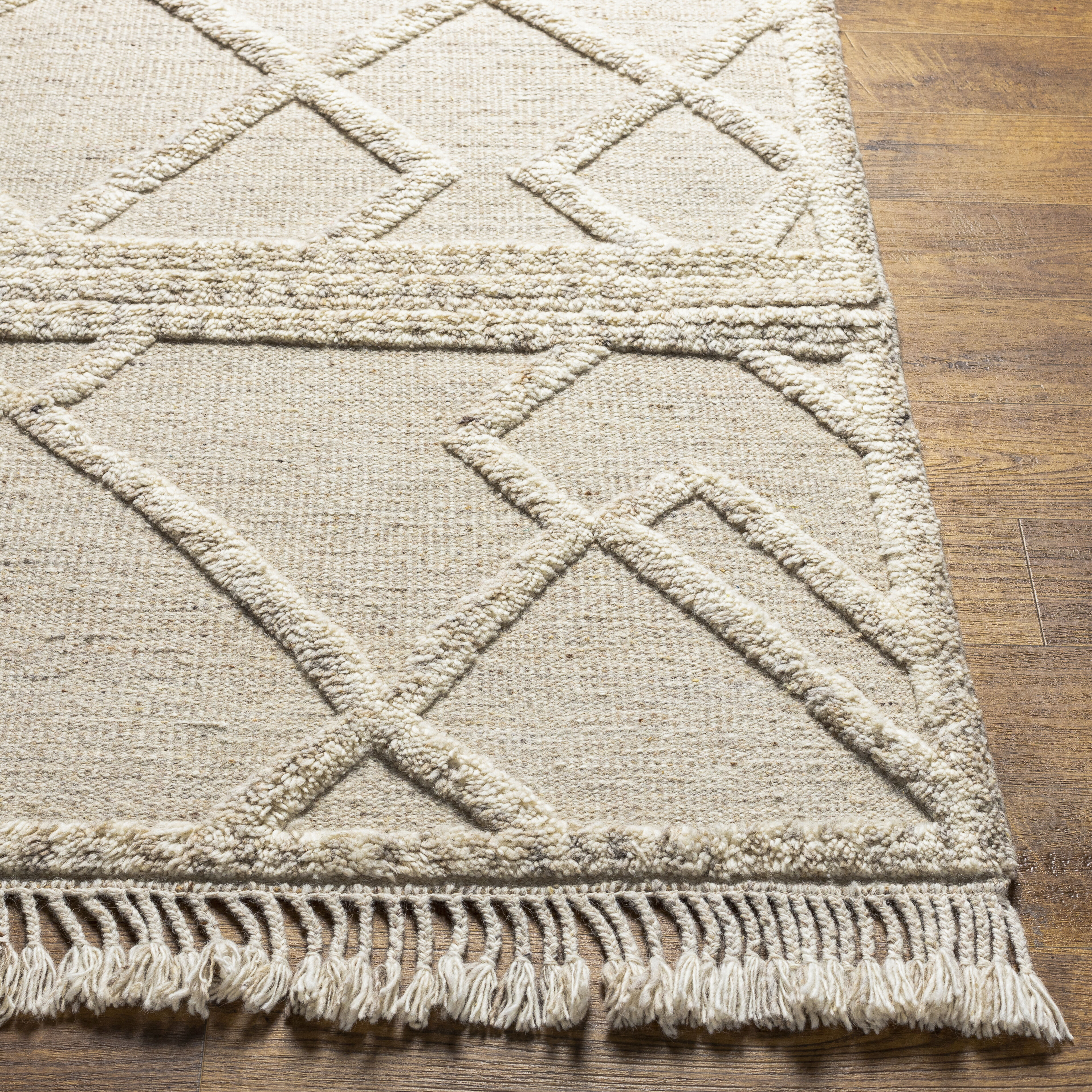 Cadiz 168 X 120 inch Light Beige Rug in 10 x 14, Rectangle