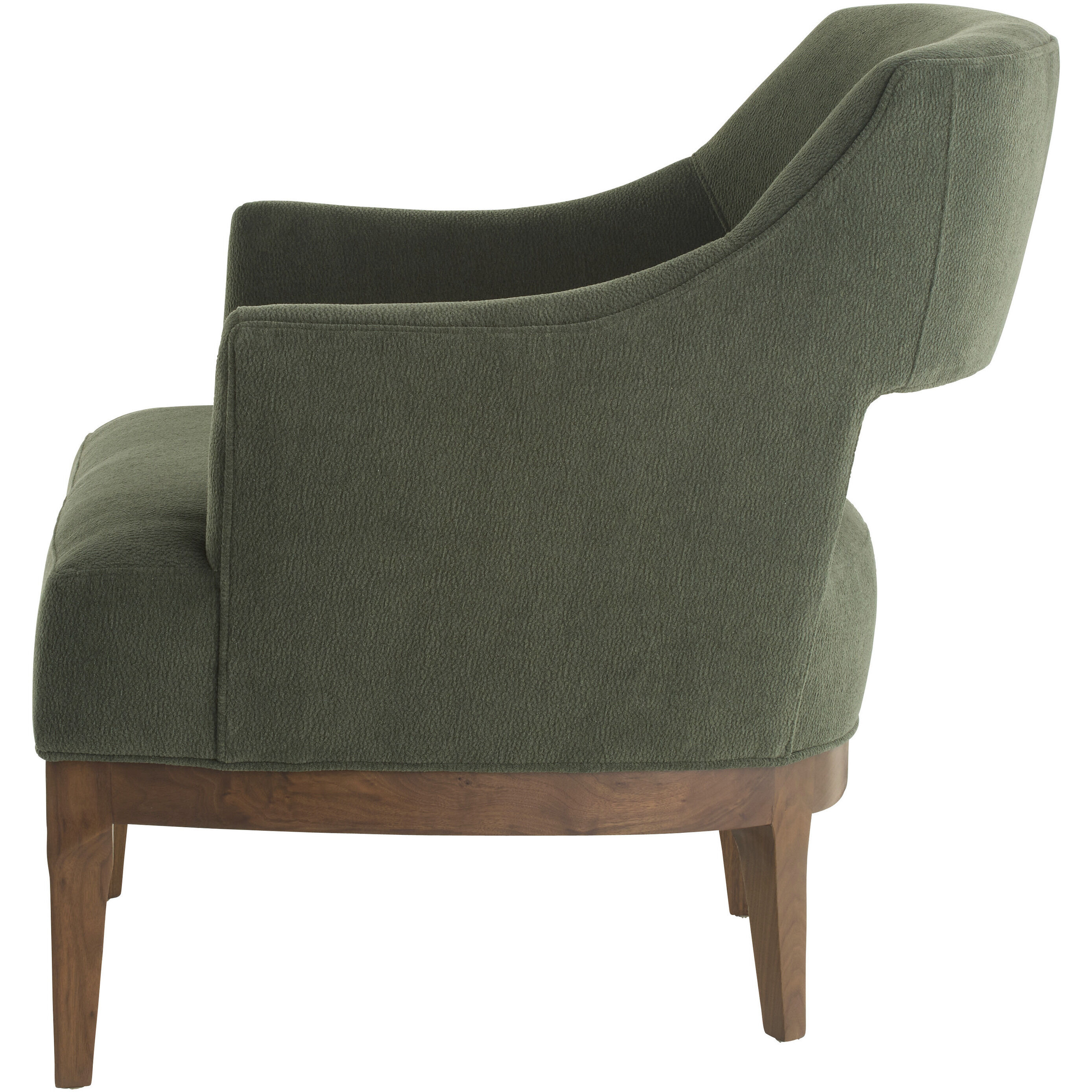 Laurette Pine and Dark Walnut Chair