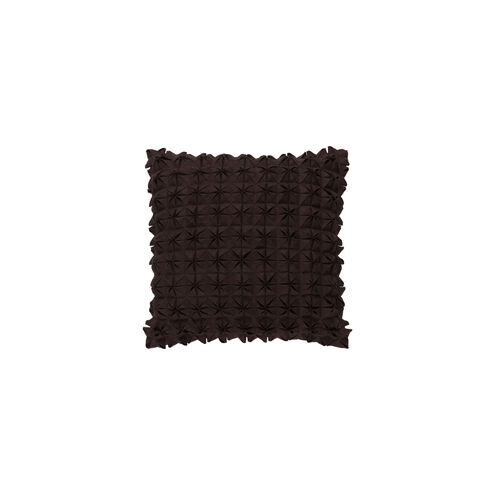 Structure 20 X 20 inch Dark Brown Throw Pillow
