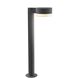 REALS 12 VAC Textured Gray Bollard