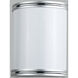 Signature 1 Light 10 inch Polished Satin Wall Lamp Wall Light