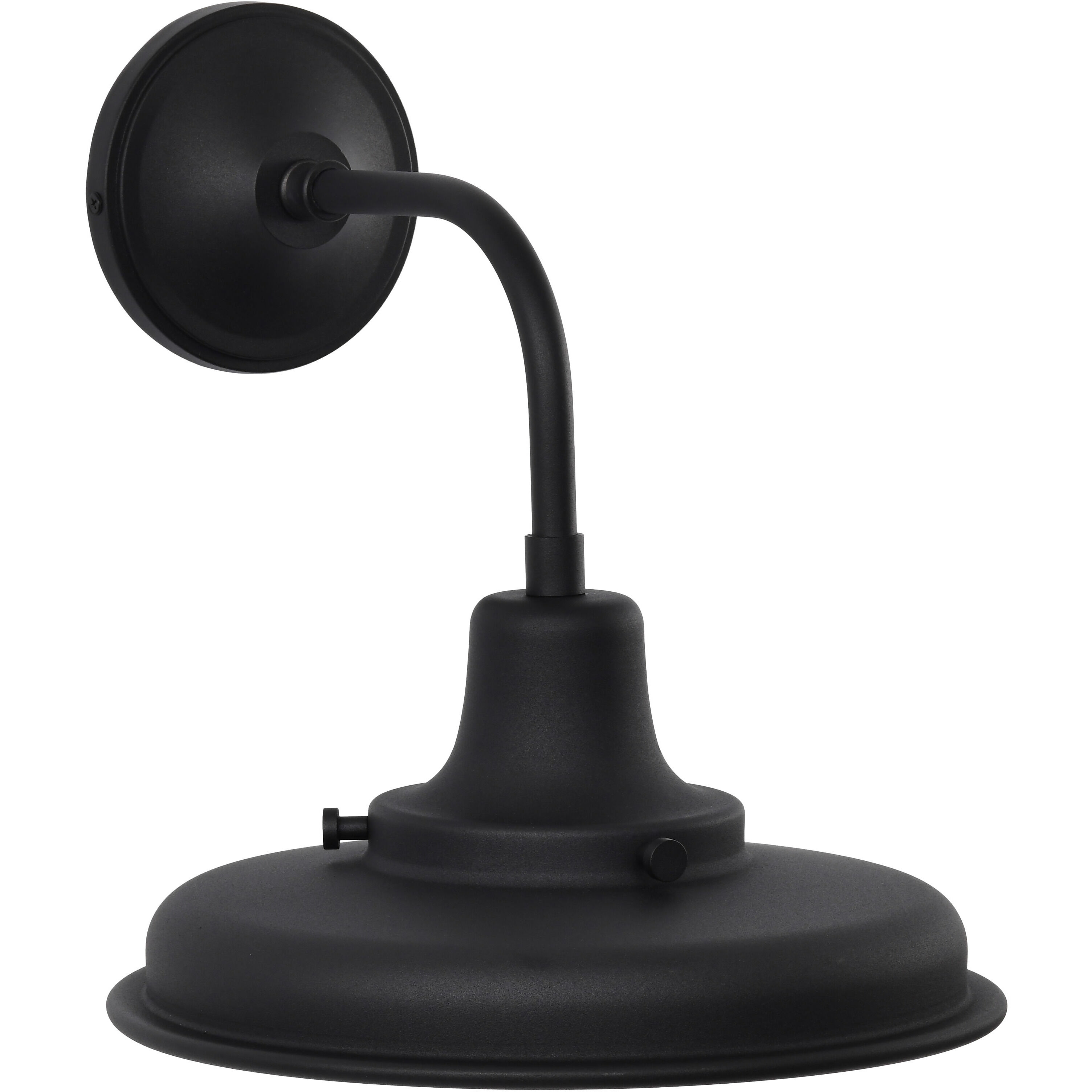 Morris 13.38 inch Black Outdoor Wall Light