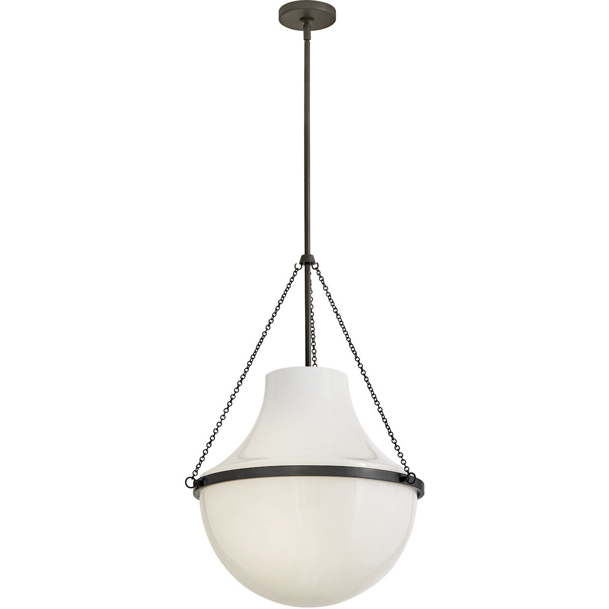 Collins 1 Light 20 inch Black Oxide Chandelier Ceiling Light