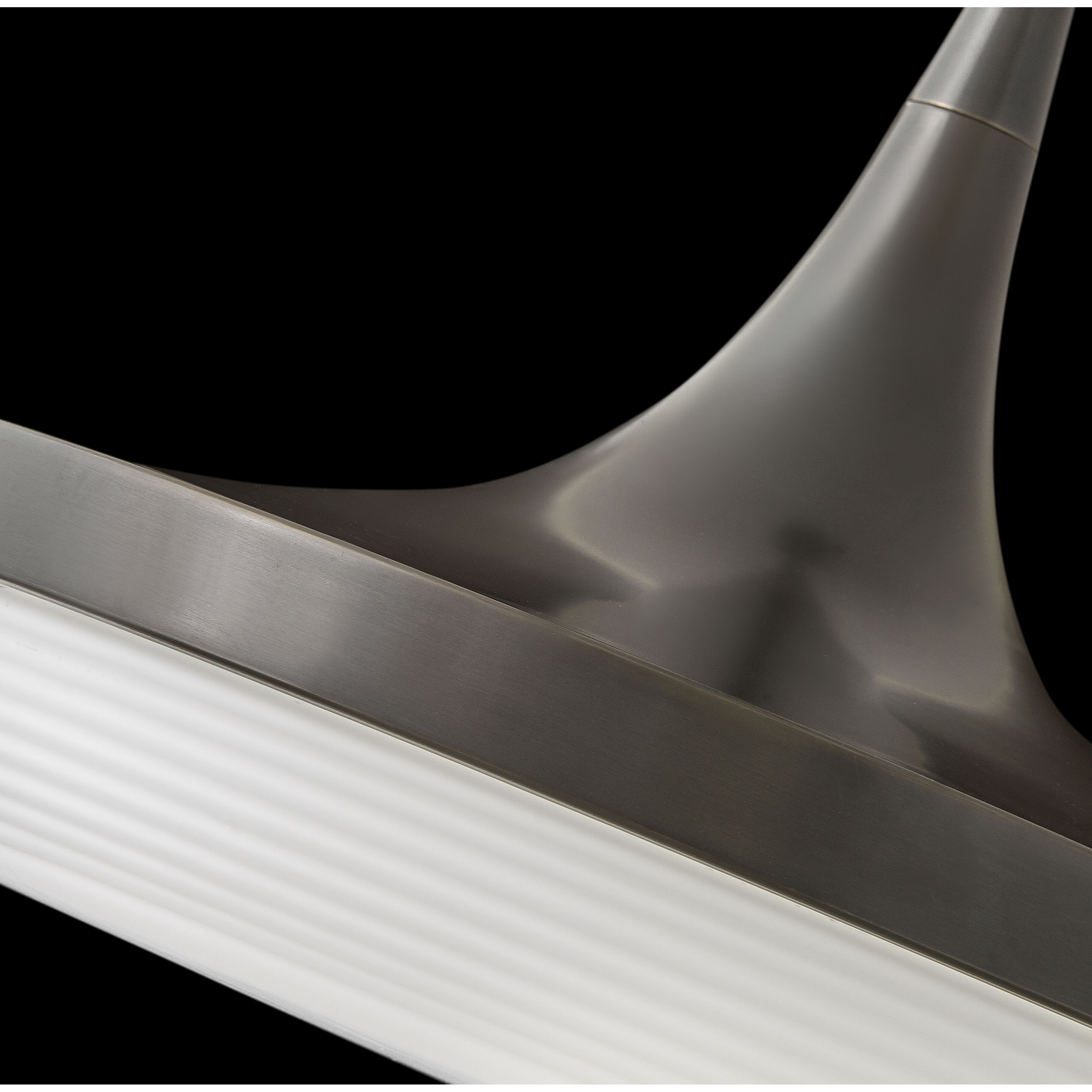 Elsa LED 14 inch Black Oxide Pendant Ceiling Light, Semi-Flush Mount