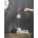 Selenite Stone 14.2 X 5.1 inch Candleholder