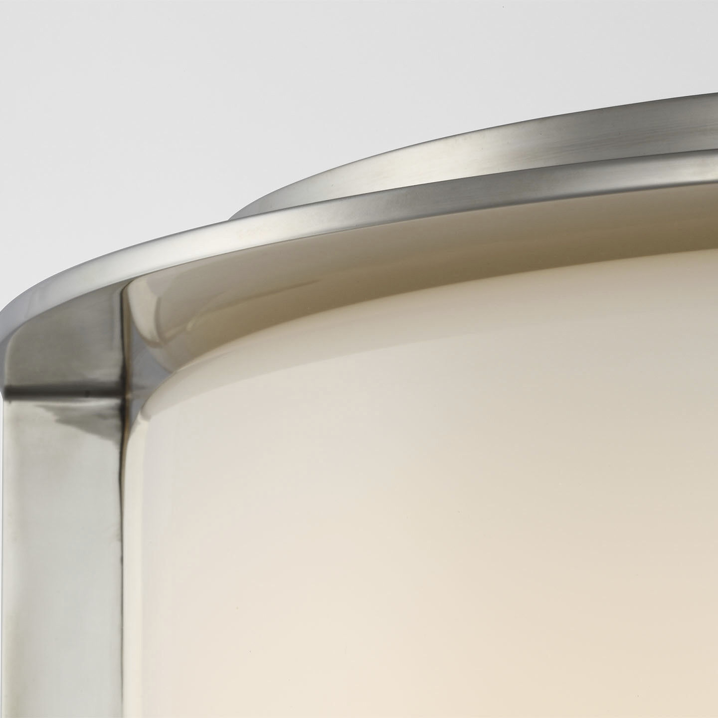 Barbara Barry Phinn LED 13 inch Polished Nickel Flush Mount Ceiling Light