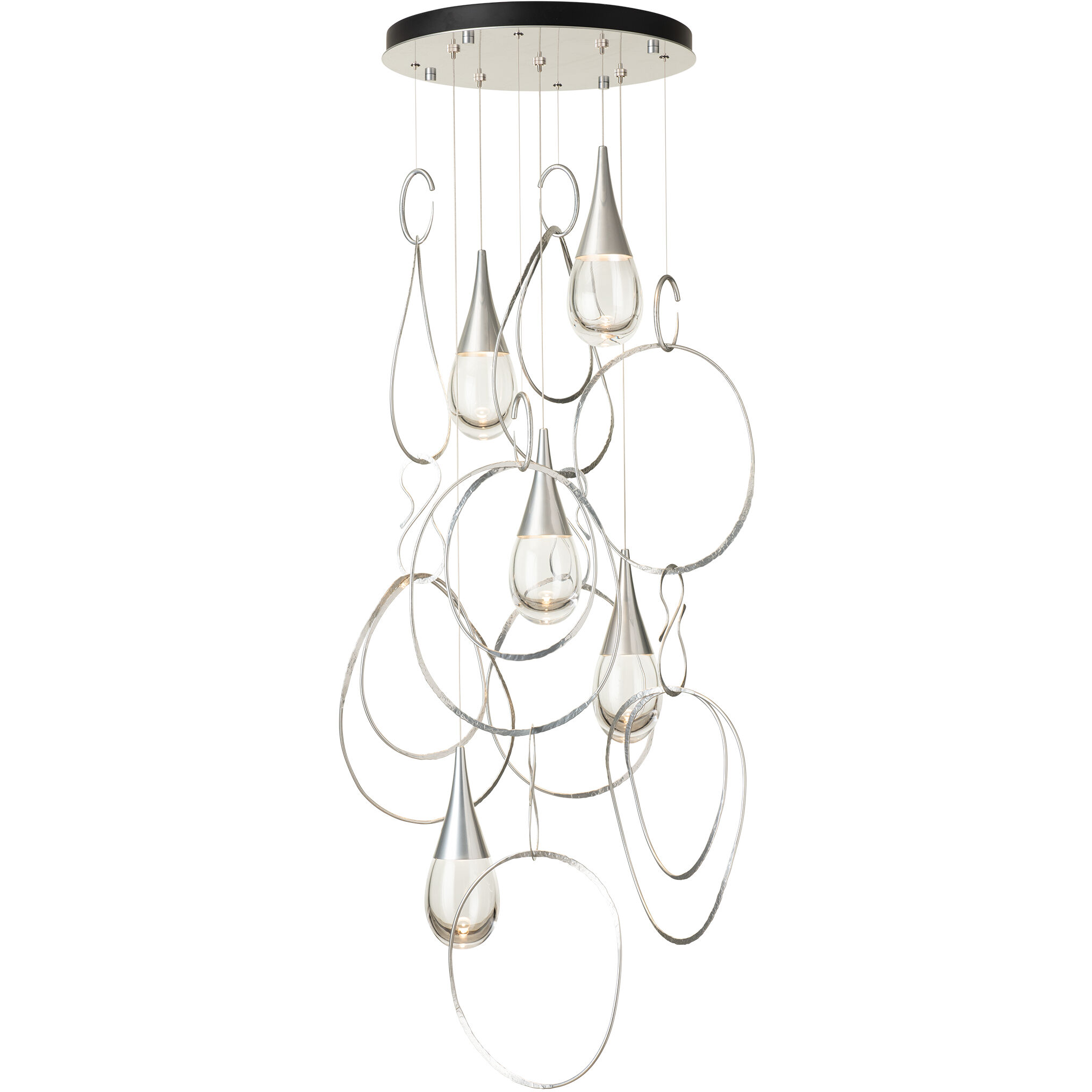 Lyric 5 Light 30.5 inch Vintage Platinum Multi-Light Pendant Ceiling Light