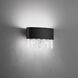 Signature Soleil LED 4 inch Black ADA Wall Sconce Wall Light, Schonbek Signature