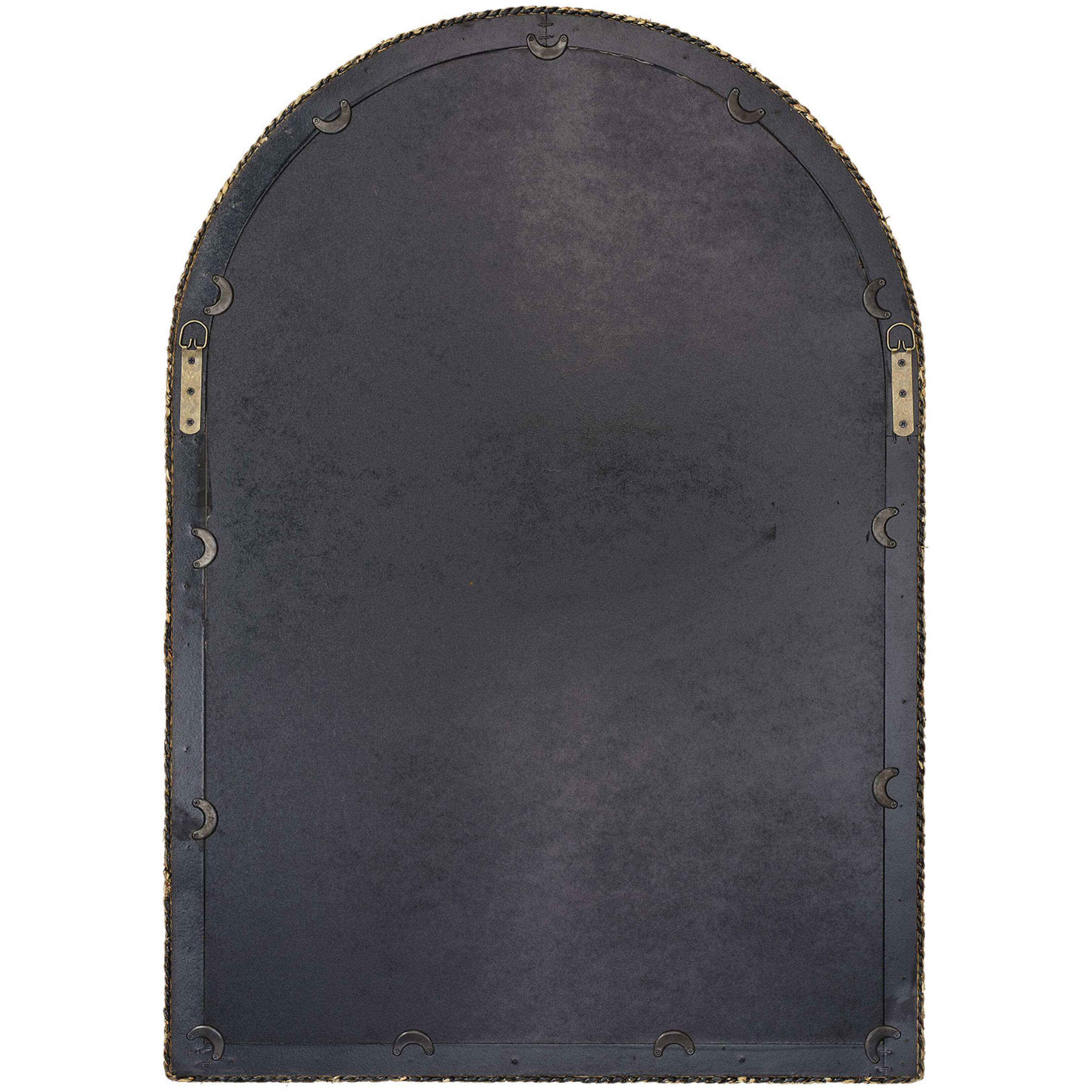 Hill Arch 34 X 24 inch Natural Seagrass Mirror