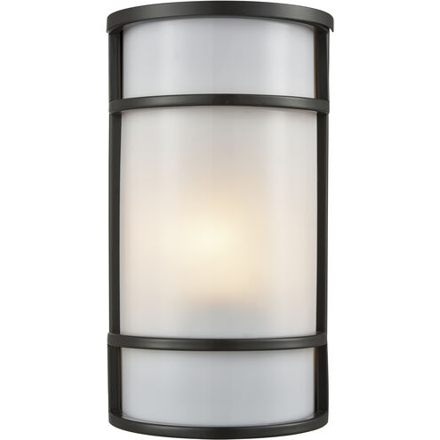 Bella 1 Light 11 inch Oil Rubbed Bronze Outdoor Sconce