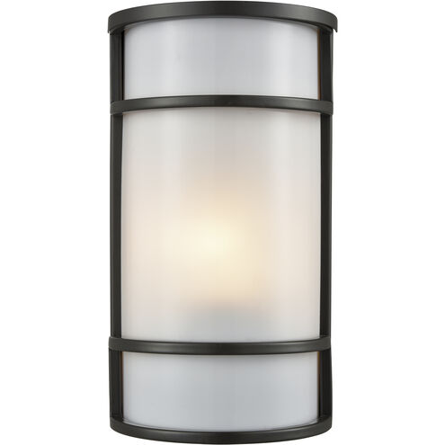 Bella 1 Light 11 inch Oil Rubbed Bronze Outdoor Wall Sconce