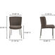 Early Brown Dining Chair, Set Of Two