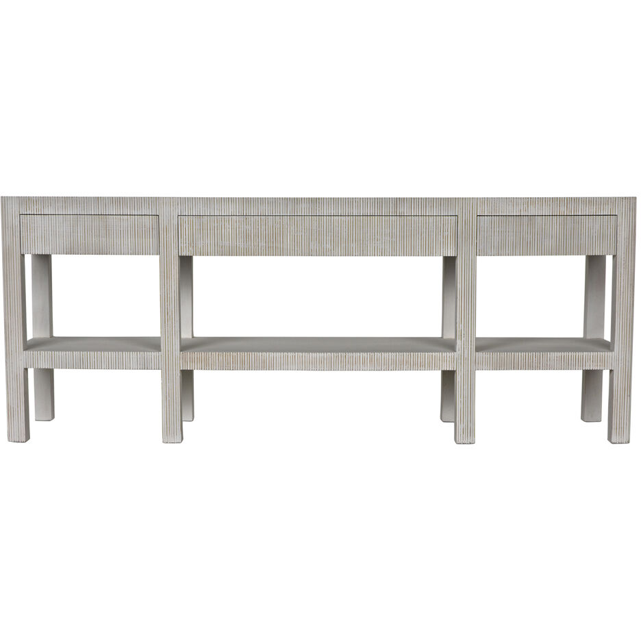 Conrad 81 X 20 inch White Wash Console