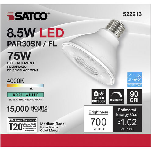 Lumos LED LED PAR Medium 8.50 watt Light Bulbs