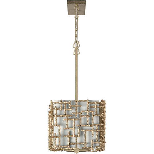 Farrah LED 60 inch Burnished Gold Chandelier Ceiling Light, Linear & Oval